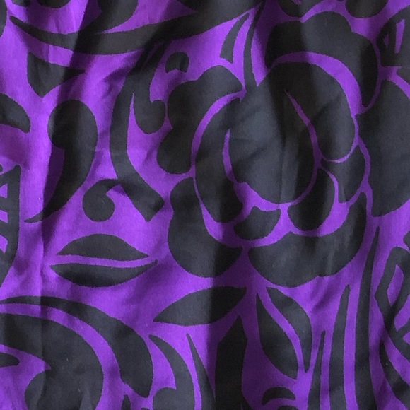 Lauren Ralph Lauren 100% Silk Dress 10 Strapless - Picture 3 of 13